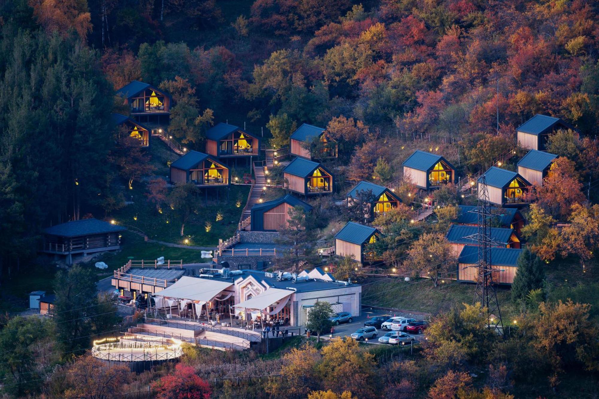 Qazaq Auyl Eco Hotel Almaty Exterior photo